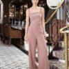 QUẦN XUÔNG CẠP NÂU DÂY XÍCH